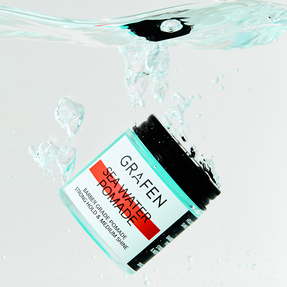 그라펜 세정력좋은 수성포마드왁스 제주해수포마드 100g, 1개