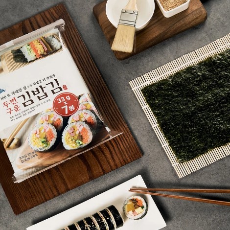 김밥김 김밥 김 두번 구운 김밥용 국내산 105장 - 상세 이미지 2