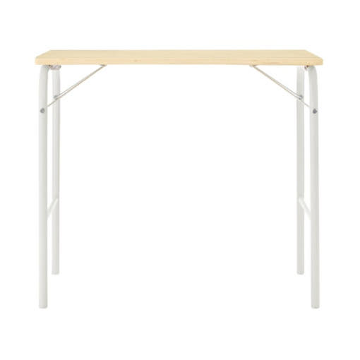 무인양품 MUJI 스틸 파이프 접이식 테이블 12132233 오프화이트