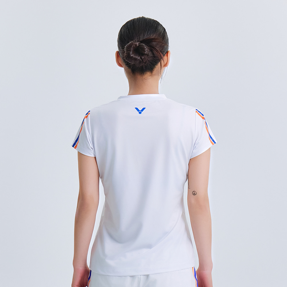 빅터 VICTOR 아울렛 Flex Pro 반팔 티셔츠 여성용 25AGW001F 배드민턴 탁구 스쿼시 스포츠웨어 - 상세 이미지 2