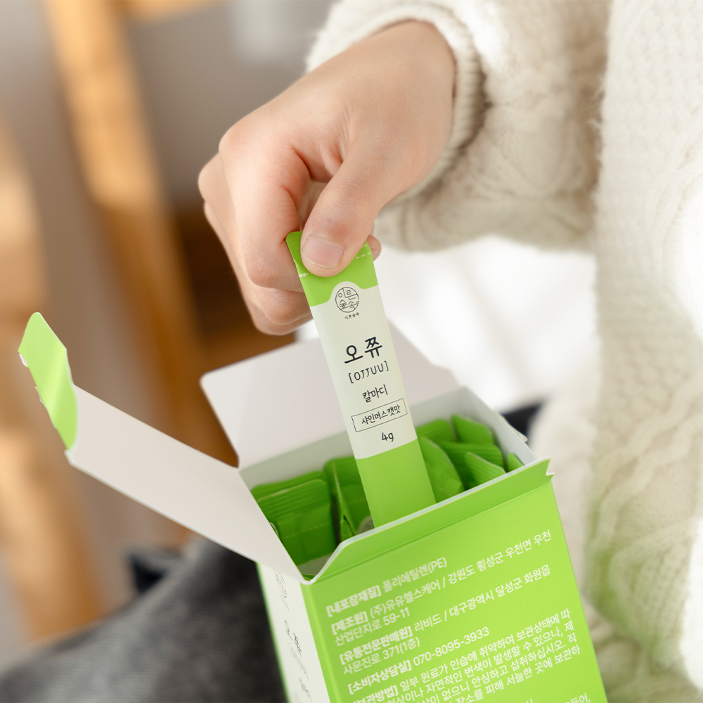 [3+1] 이른숲속 오쮸 칼마디 어린이 칼슘 마그네슘 비타민D 비타민K 4개월 120포 - 상세 이미지 5