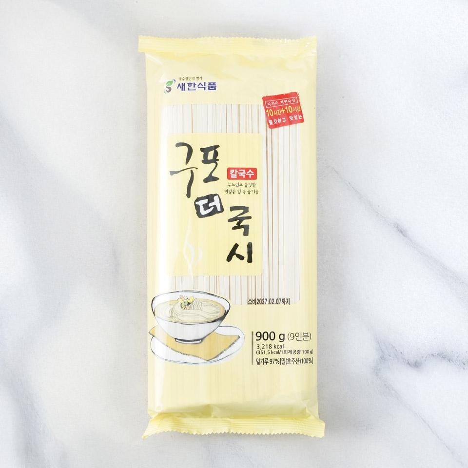 메가마트 구포 더 국시 칼면 900g - 상품 이미지