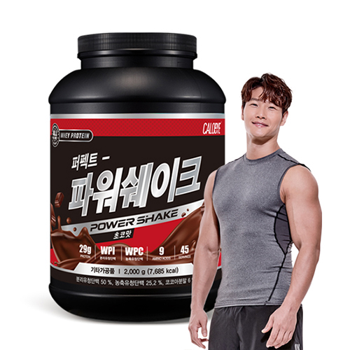 퍼펙트파워쉐이크 2000g 유청단백질 헬스보충제 프로틴 파우더 초코맛 - 상품 이미지