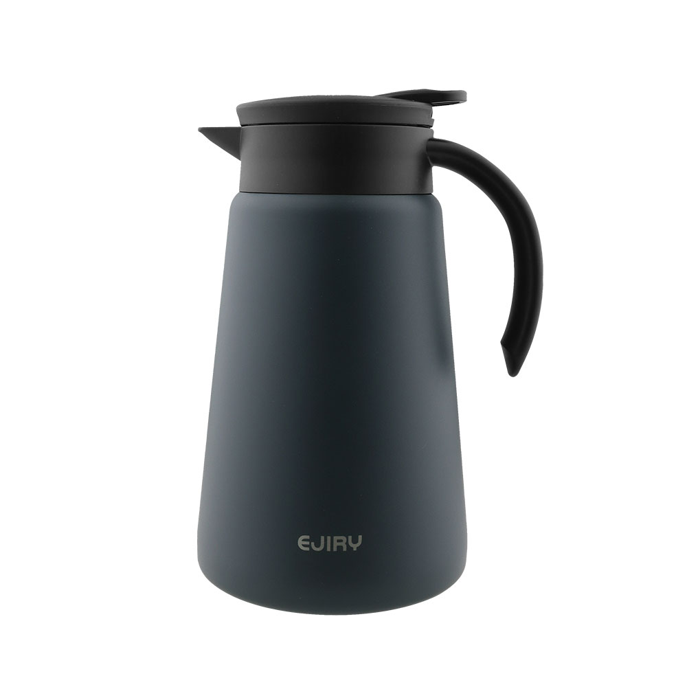 에지리 테이블팟 스텐 보온보냉 주전자 1L, 차콜