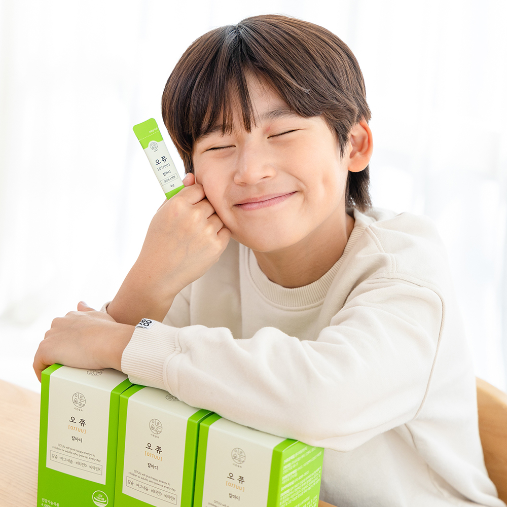 [3+1] 이른숲속 오쮸 칼마디 어린이 칼슘 마그네슘 비타민D 비타민K 4개월 120포 이미지 2