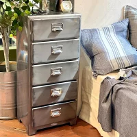 덜튼 DULTON 5 Drawers Chest 레트로 5단 서랍장 100-135 2컬러 - 상세 이미지 4