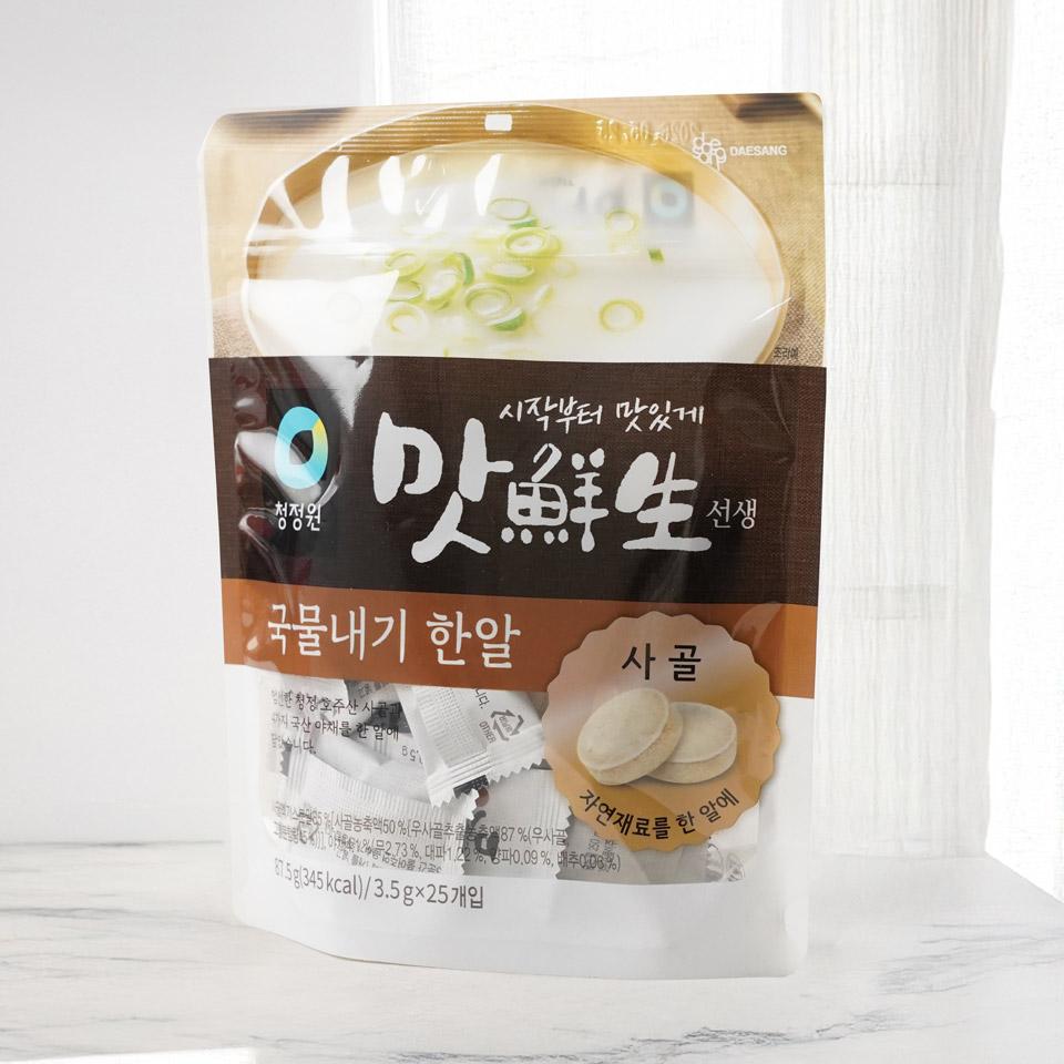메가마트 CJ 대상 맛선생 사골국물내기한알 87.5g(3.5gx25ea) - 상세 이미지 2