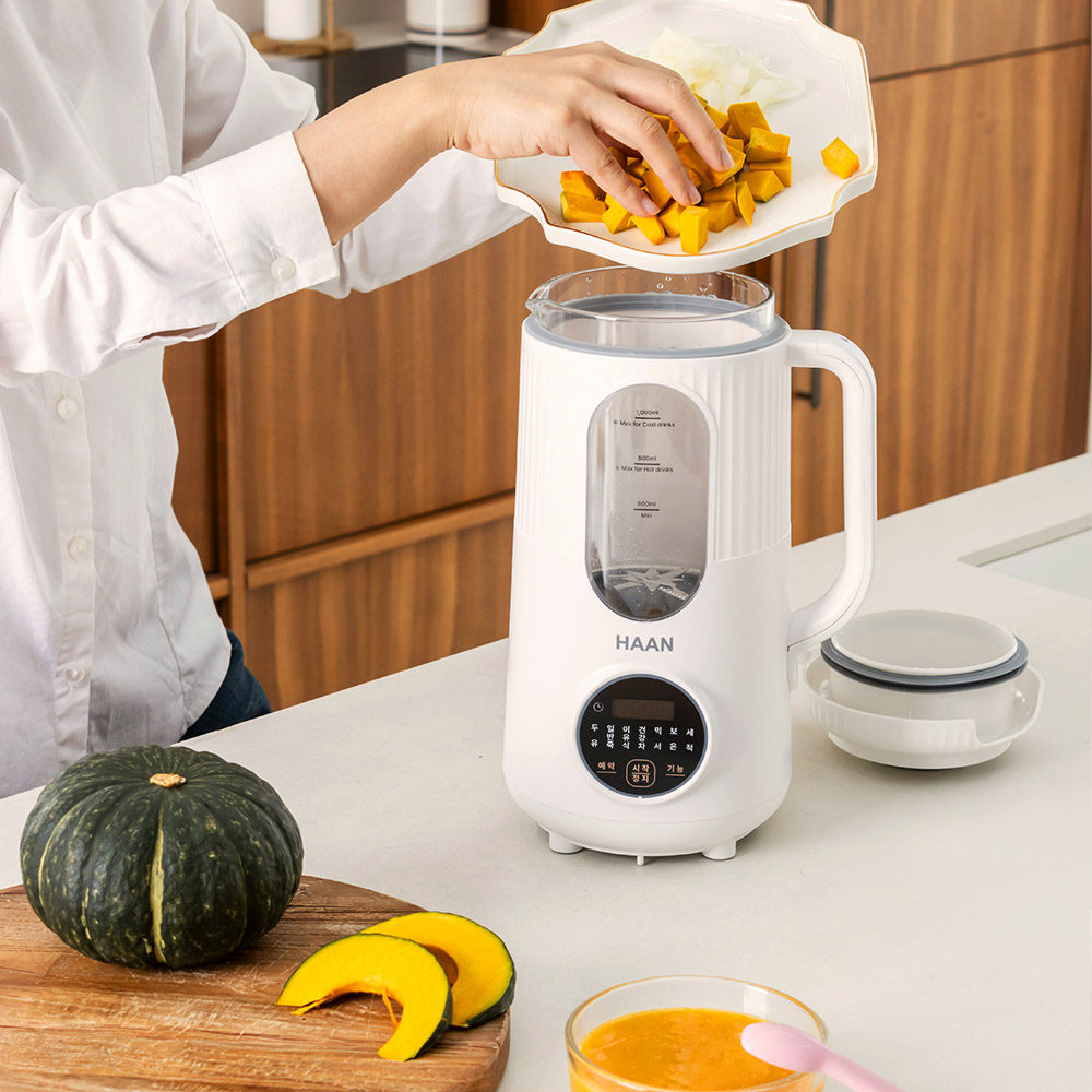 한경희 두유제조기 두유기 죽 이유식 콩물 제조기 두유메이커 가정용 저소음 대용량 1L