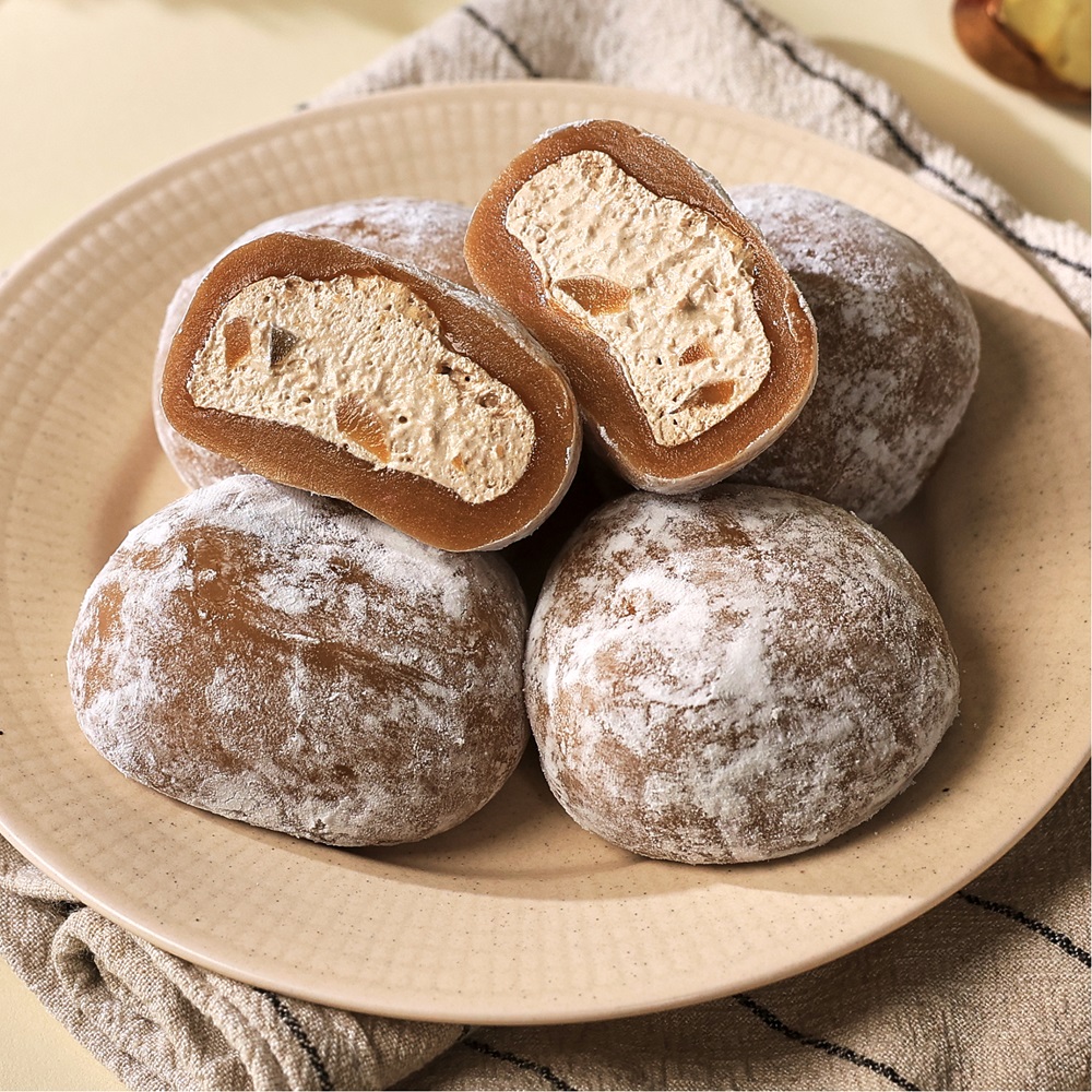 밤크림떡 찹쌀떡 1box 크림떡 아이스떡 개별포장 밤모찌