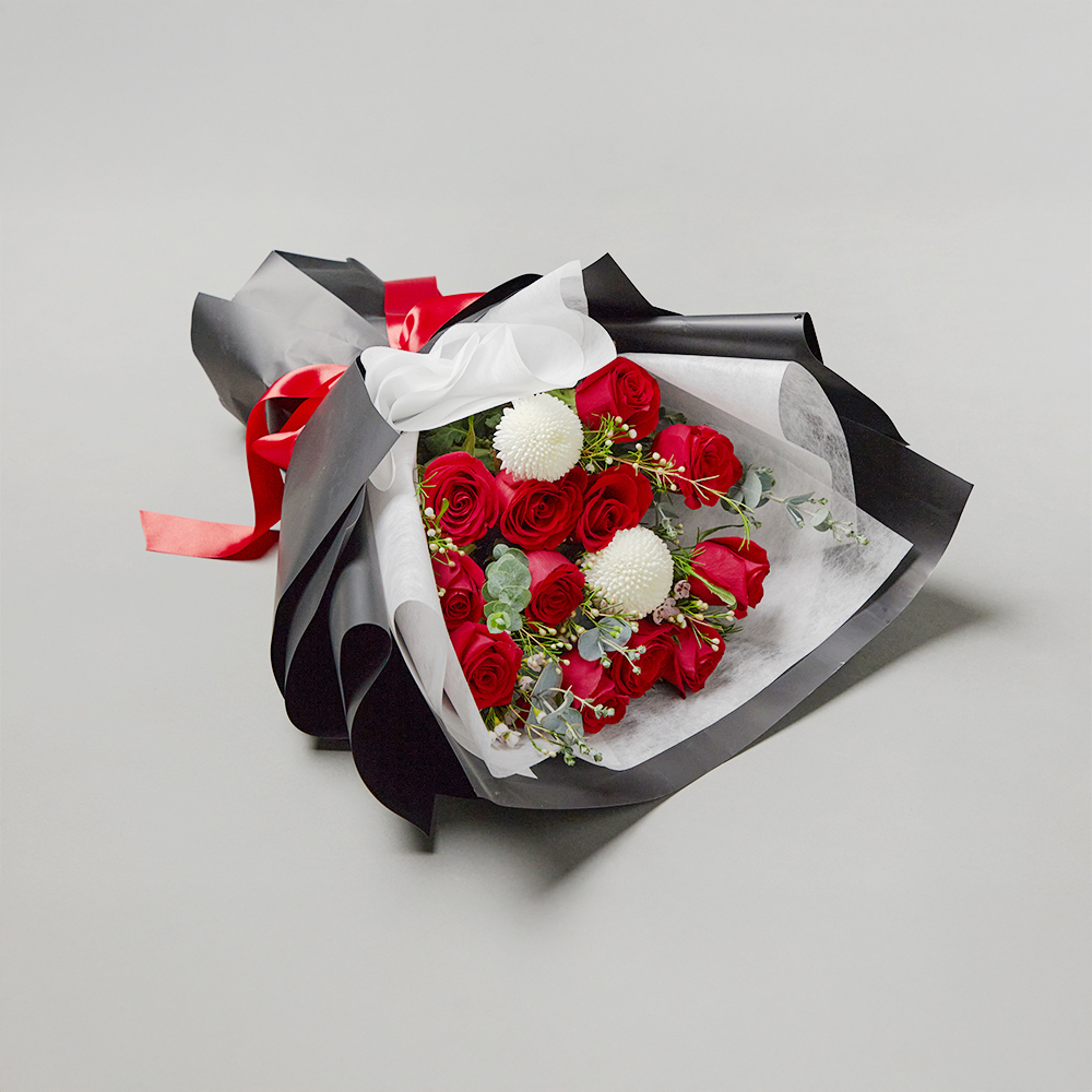 빨간장미 레드로즈 꽃다발 생화 꽃바구니 생일 기념일 발렌타인데이 꽃배달 꽃배송서비스