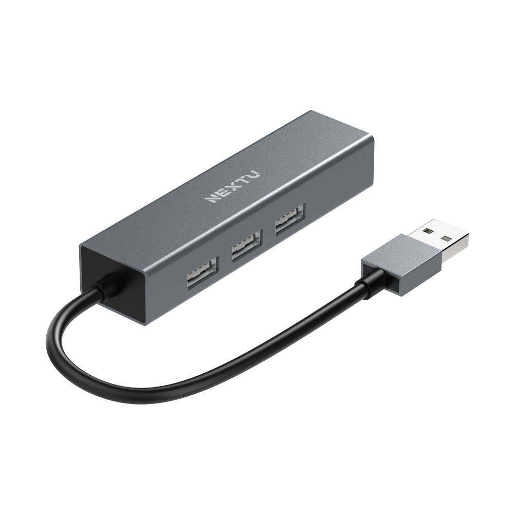 넥스트유 래마돈 USB 유선 랜카드 어댑터 3포트 허브 WOL 지원 - 상세 이미지 2