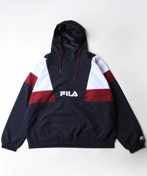 휠라 FILA ZIP FIVE 후드 아노락 바람막이 자켓 4컬러 - 상세 이미지 4