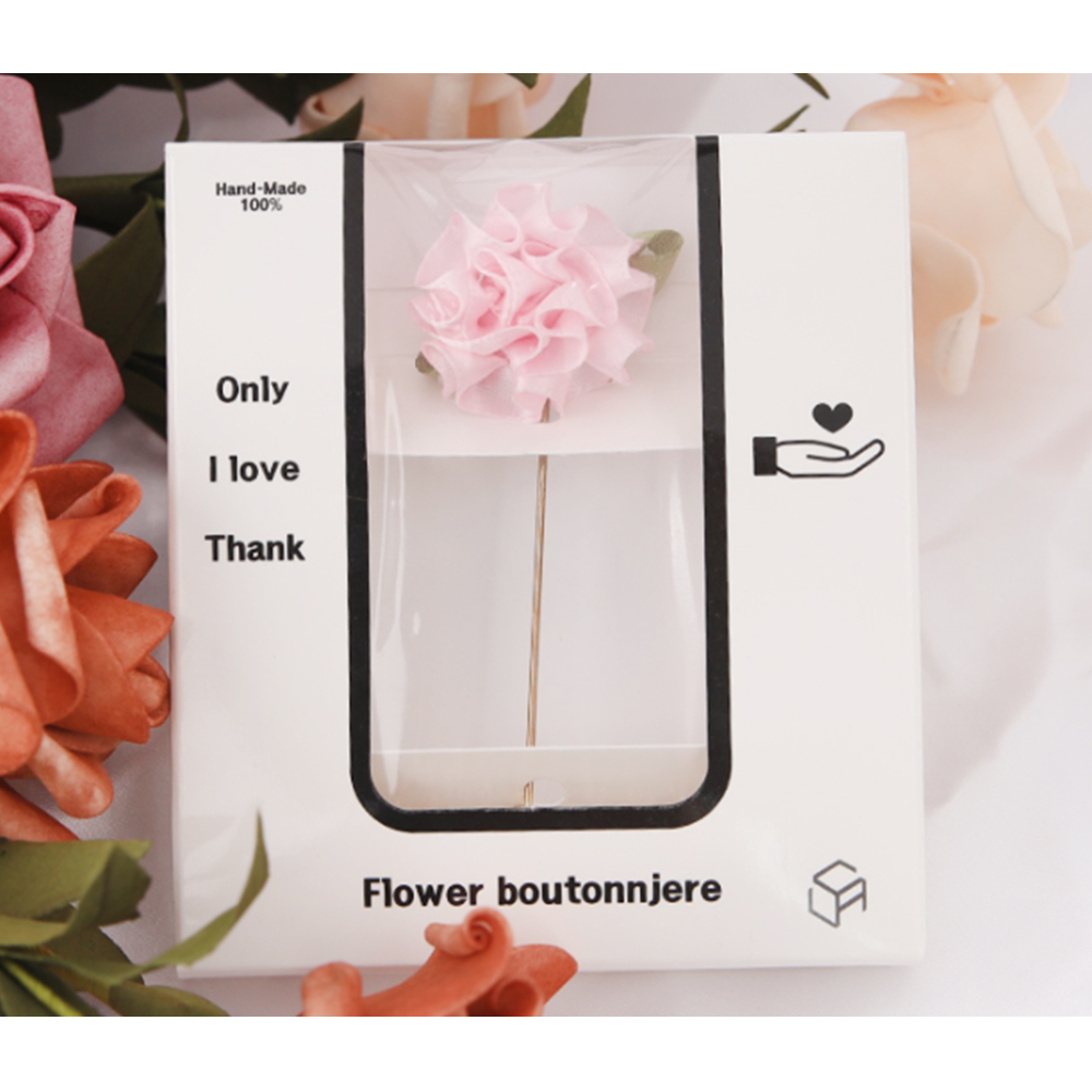 카네이션뱃지 브로치 부토니에 어버이날 스승의날 국산 코사지