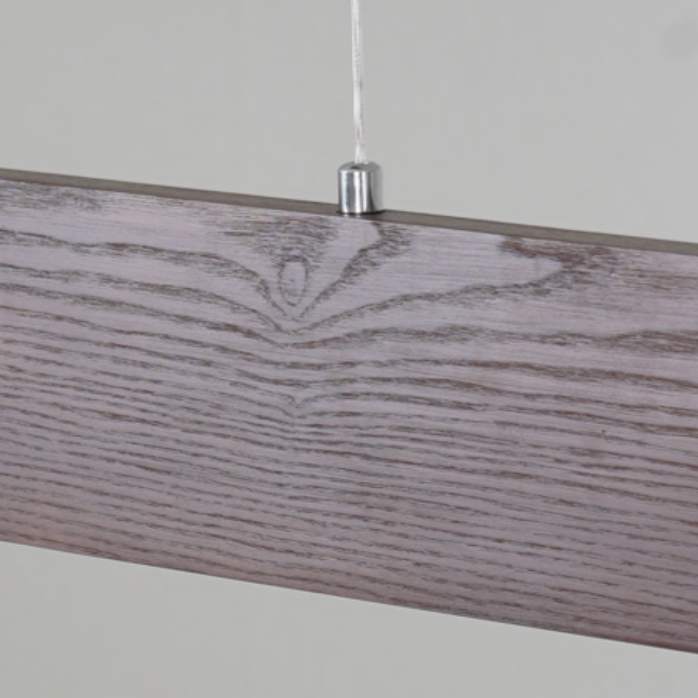 슬림라인 월넛 원목 펜던트조명 1200 LED 30W 리니어 주방등 - 상세 이미지 3