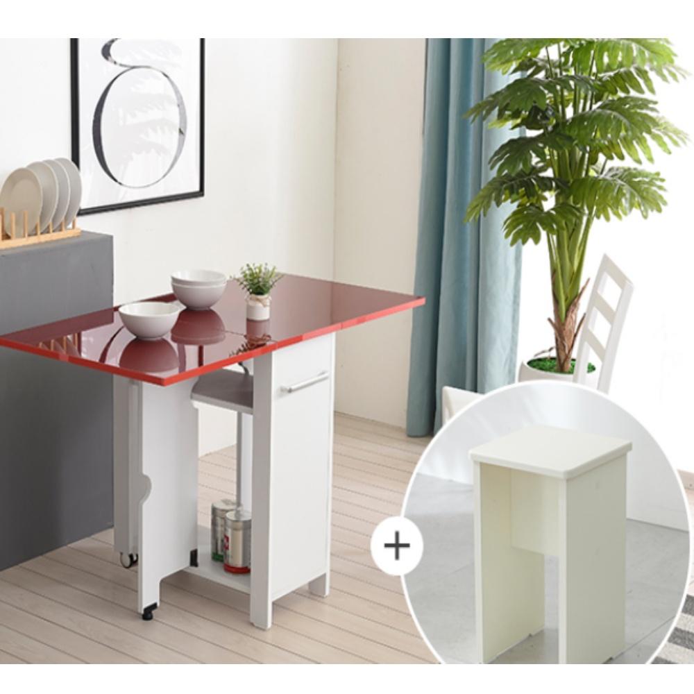 2스툴 1200x600x730 접이식폴딩테이블 원룸 확장형테이블 식탁