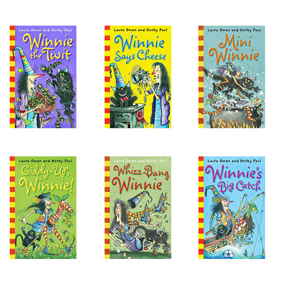 애플리스 [Winnie the Witch] 마녀 위니 챕터북 6종 (Paperback)