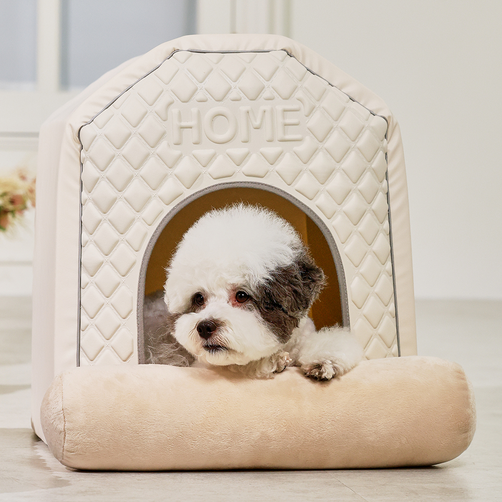 더플래 강아지 고양이 3D 입체성형 애정 하우스 숨숨집 - 상세 이미지 2