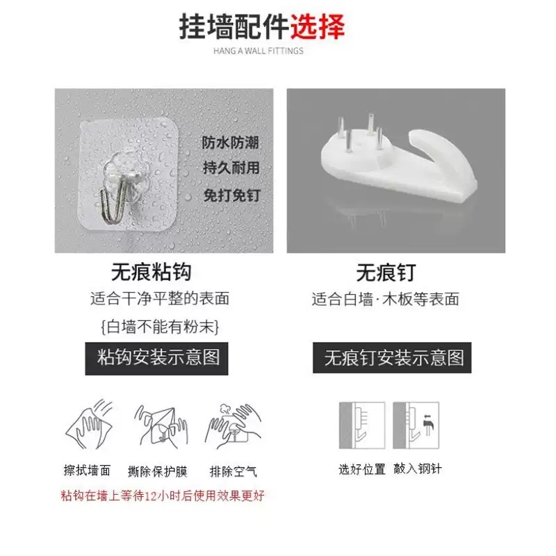 벽장식장 정리대 거실 수납 책장 벽걸이 수납장 선반 인테리어 선반장 원목 - 상세 이미지 4