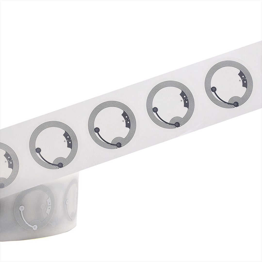 원형 NFC 스티커 태그 38mm 미니 CD 카드 인쇄 제작 라벨 칩 투명 스티커 이미지 6