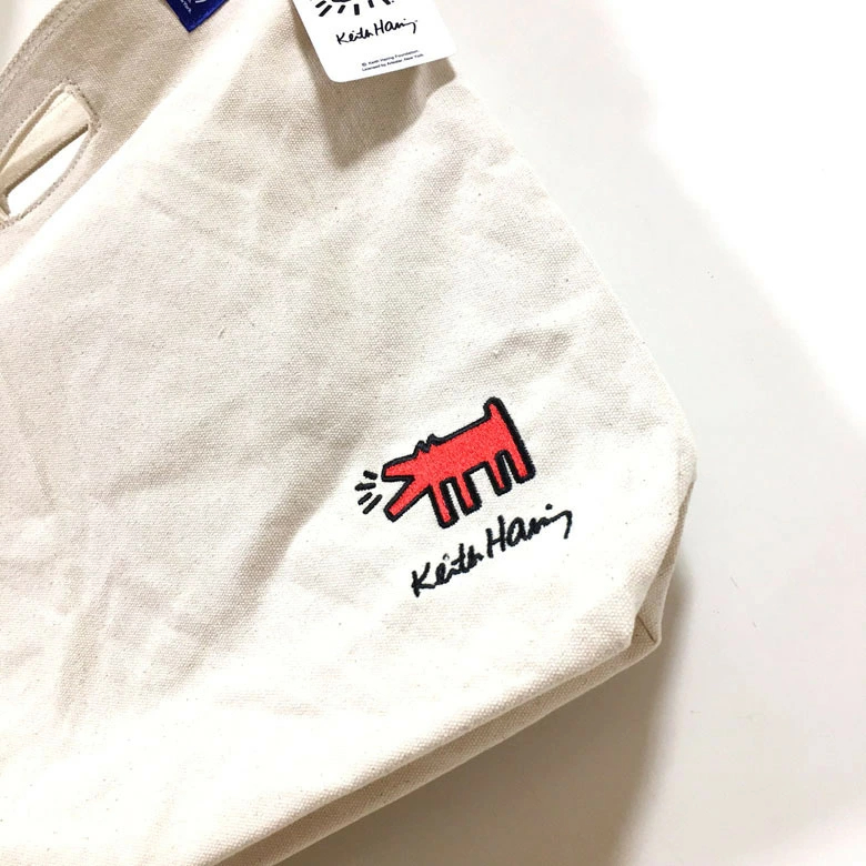 키스헤링 Keith Haring 도그 숄더백 토트백 컨버스 가방 KH2205 2컬러 - 상세 이미지 4