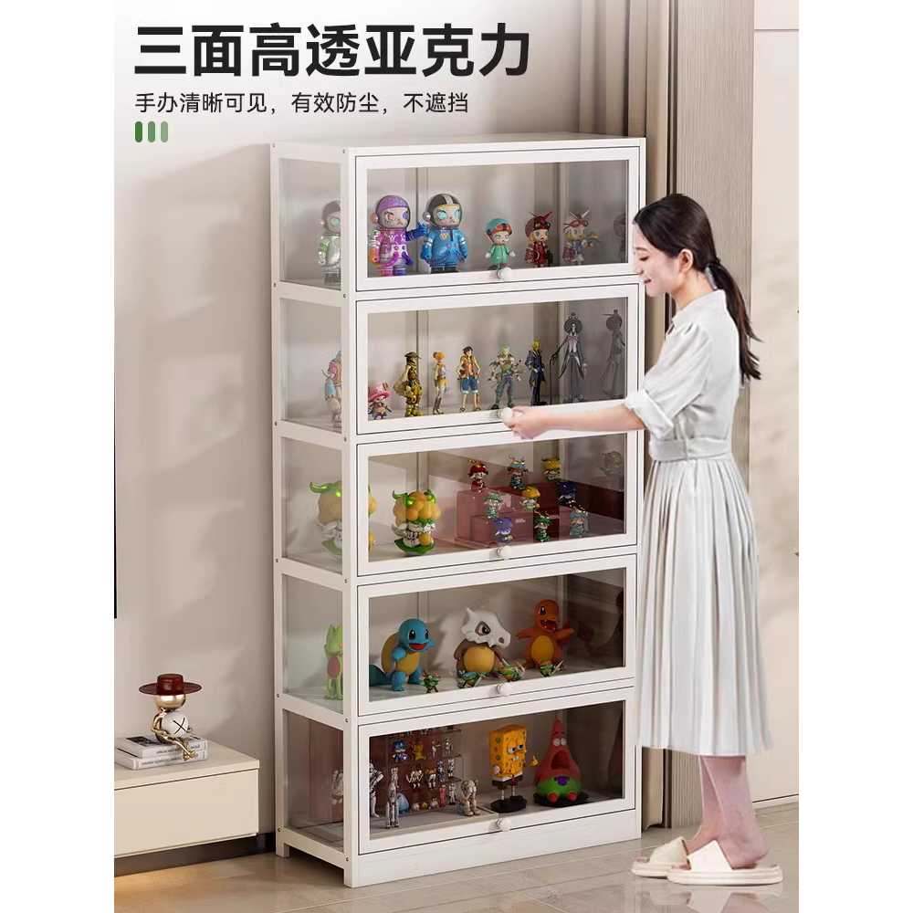 레고진열장 쇼케이스 건담 레고 프라모델 대형 건프라 2단-폭80CM - 상세 이미지 2