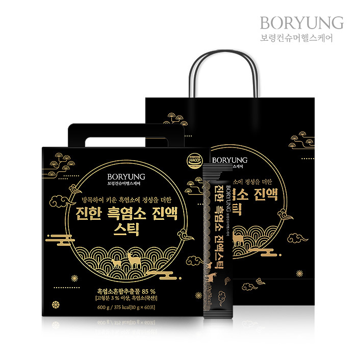 보령 진한흑염소 진액스틱 60포 - 메인 이미지
