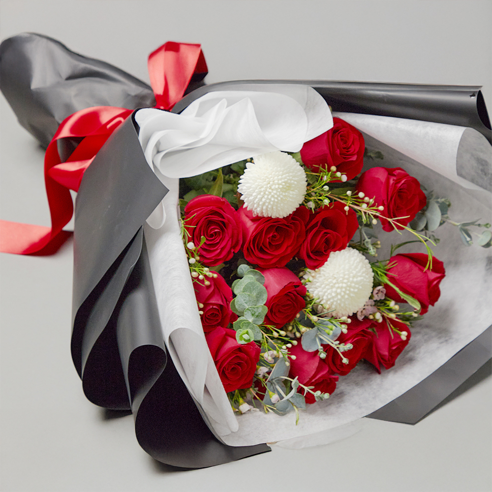 빨간장미 레드로즈 꽃다발 생화 꽃바구니 생일 기념일 발렌타인데이 꽃배달 꽃배송서비스