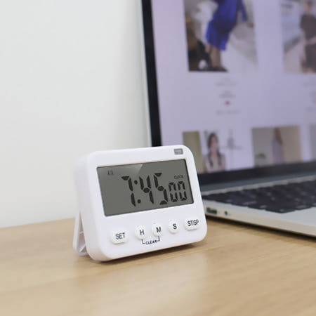 스터디 타이머 수험생 무소음 고시생 플래시 진동 알람 학습용