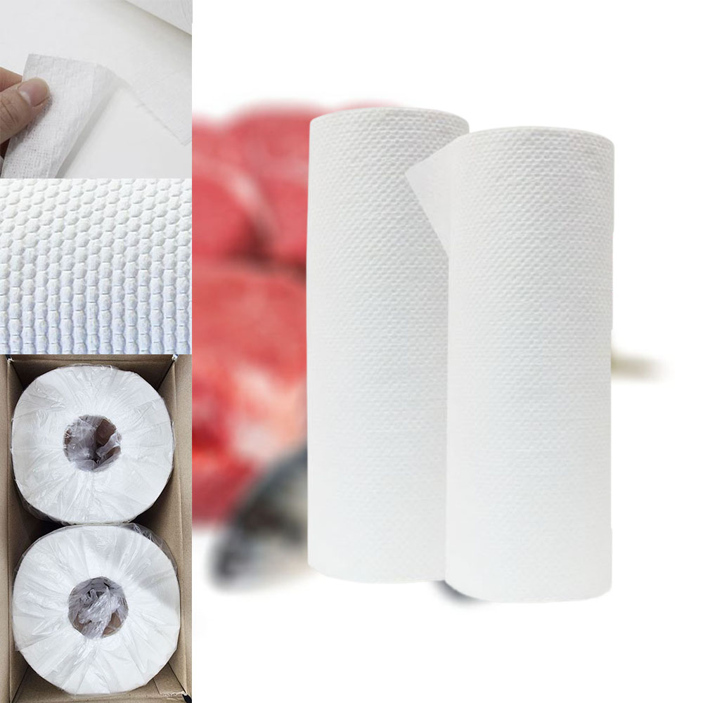 대용량 엠보 미트페이퍼 2롤 다용도 주방 고기 핏물제거 키친타올