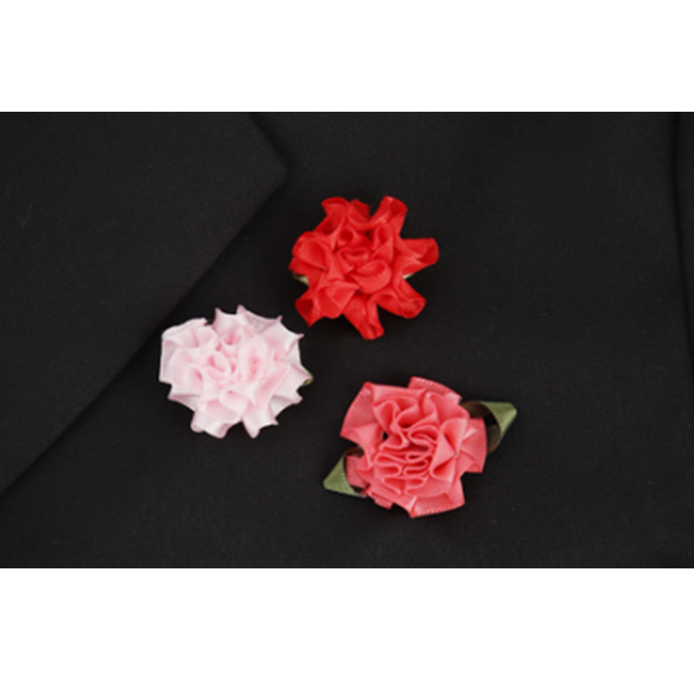 카네이션뱃지 브로치 부토니에 어버이날 스승의날 국산 코사지