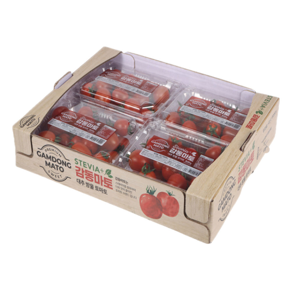 1kg 스테비아 방울토마토 달달한 방울 토마토(G마크, HACCP, GAP인증)[감동마토] - 상세 이미지 3