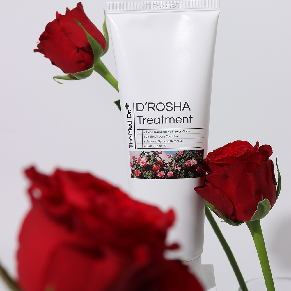 약산성 맥주효모 카페인 탈모기능성 / 디로샤 트리트먼트 로즈, 250ml, 1개 - 상세 이미지 5