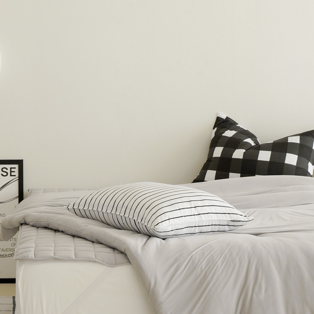 깊은잠몽글 먼지없는 차렵이불 베개세트 SS