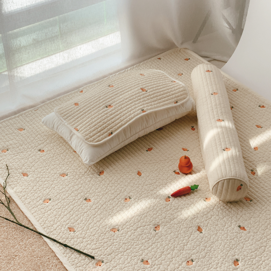 마롤로뜨 아기 침대패드 슈퍼싱글 쿠시노 100수 순면 누빔 이불패드 신생아 유아 SS