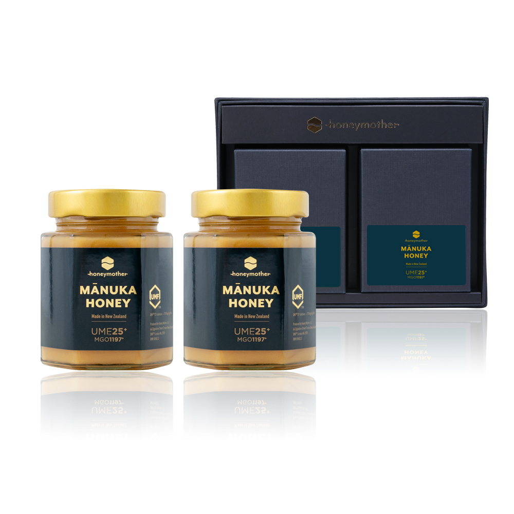허니마더 뉴질랜드 UMF 25+ 마누카꿀 250g x 2병 세트 프리미엄 항균꿀