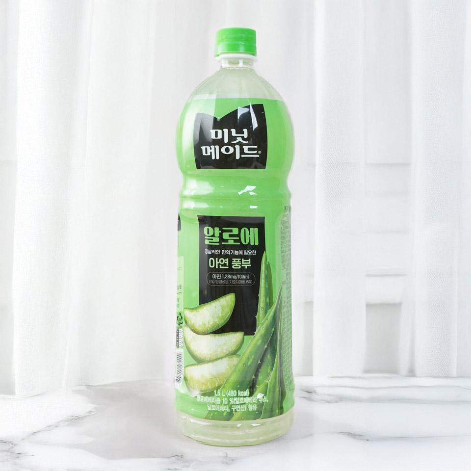 메가마트 코카콜라 미닛메이드 알로에 주스 1.5L