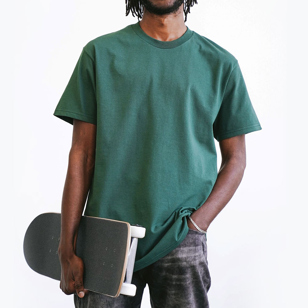 트리플에이 무지 남여공용 18수 오버핏 반팔티셔츠