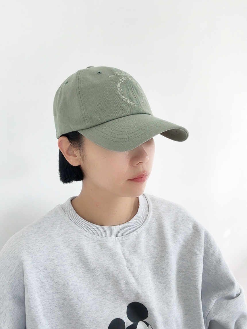 라운드 남자 여자 볼캡 야구모자 5color 상세 이미지 40