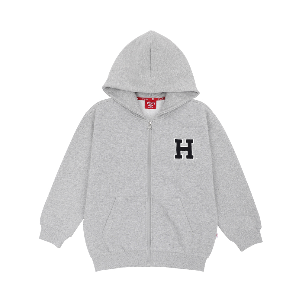 하버드키즈 H로고 집업 후디 HJCRHZZ54800 - 상세 이미지 2