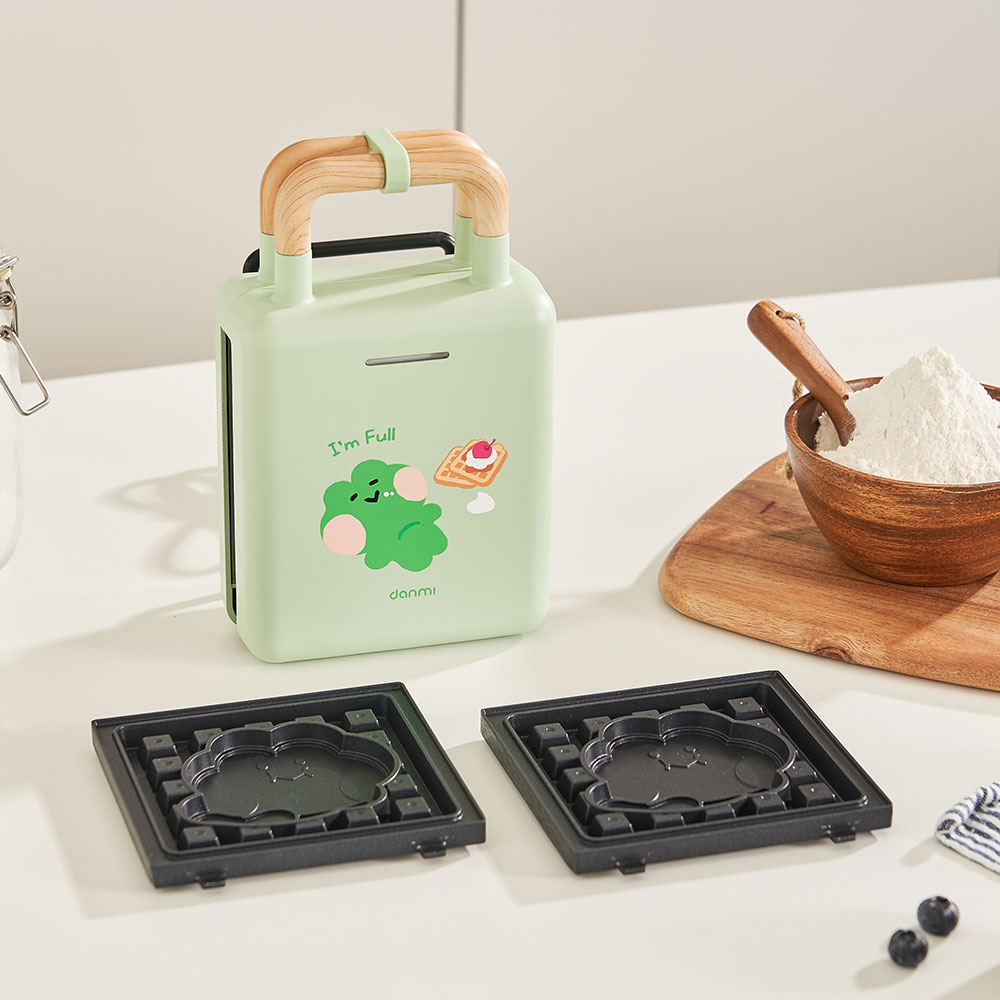 단미 라인프렌즈 미니니 와플 메이커 기계 레니니