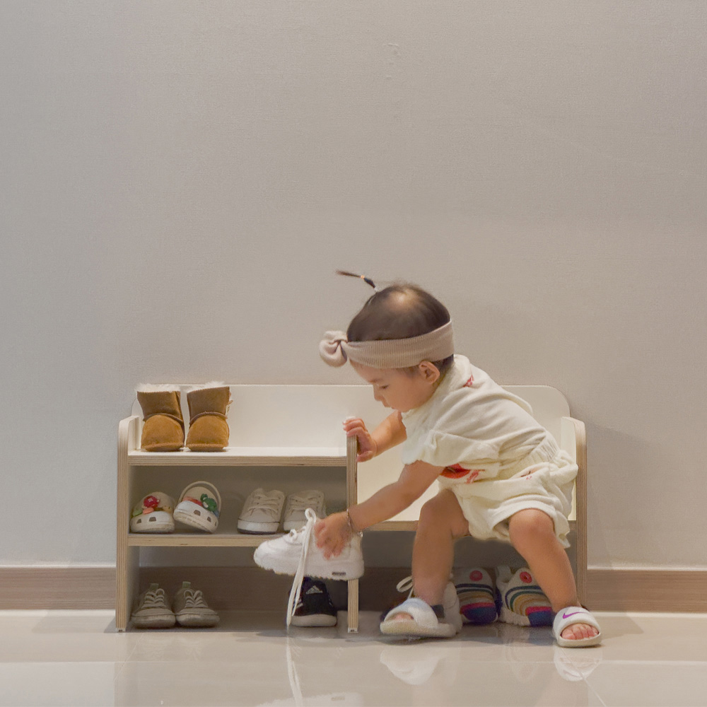 유아 아기 신발장 정리대 현관 신발 정리대 보관함 수납장