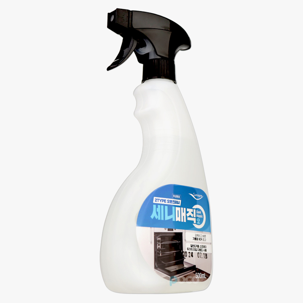 오븐 세정제 다목적 클리너 세니매직O 가스렌지후드 인덕션 주방청소 기름때제거 500ml - 상세 이미지 2
