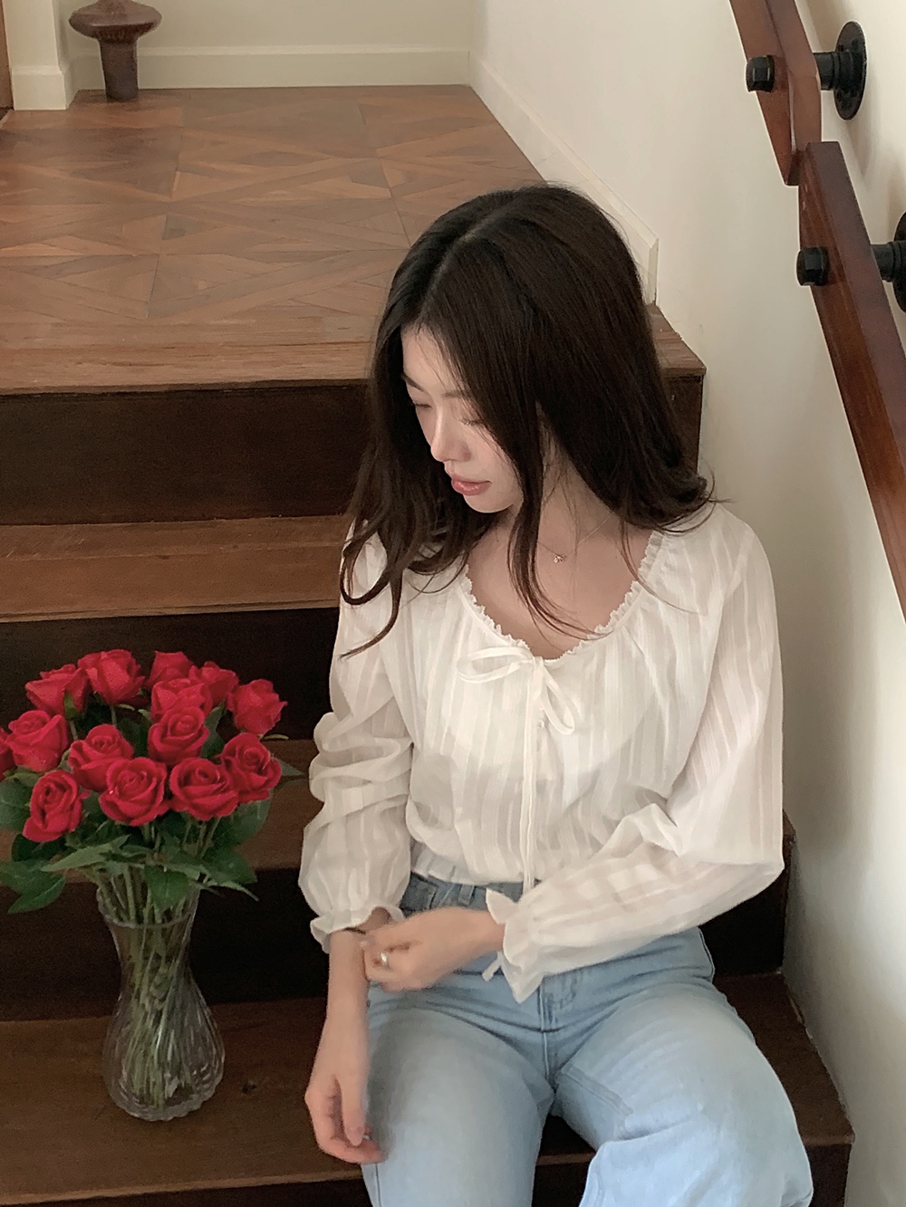 [일자핏데님] 세레티 연청 denim pants 상세 이미지 19
