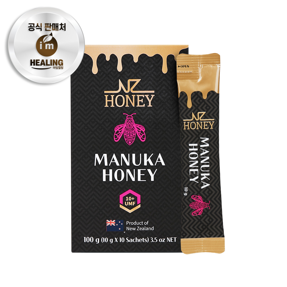 엔젯허니 마누카꿀 퀸비 UMF10 MGO263 10스틱