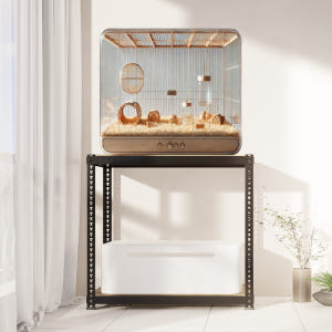 햄스터 케이지선반 아크릴 리빙박스 집 선반 골든 햄스터장 130X60X1... 솔직 후기 | 실제 사용자 리뷰 총정리 - 상품 이미지 1