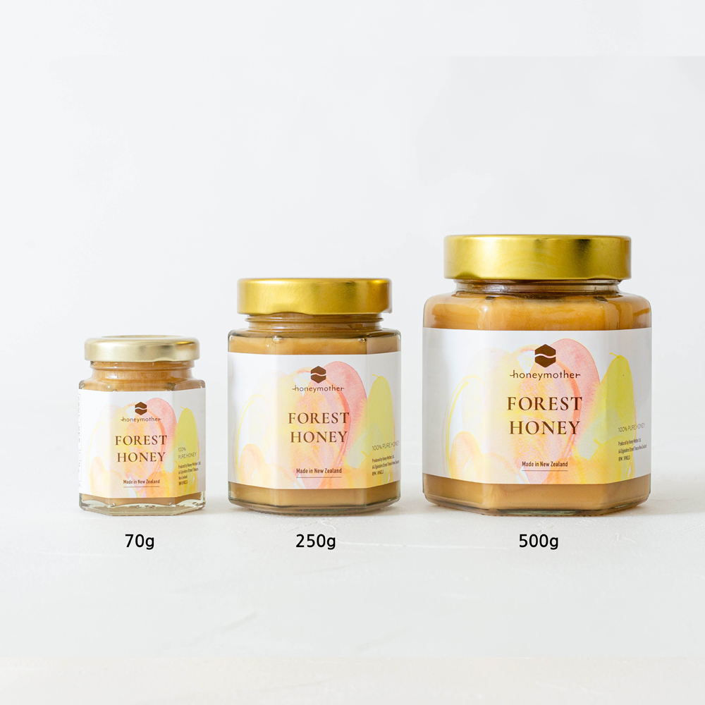 허니마더 야생화꿀(Forest Honey) 70g 뉴질랜드산 비가열 무첨가 생꿀 - 상세 이미지 5