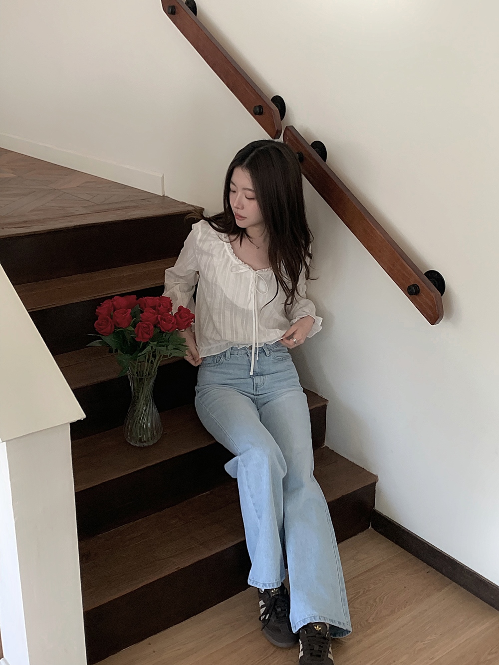 [일자핏데님] 세레티 연청 denim pants 상세 이미지 14