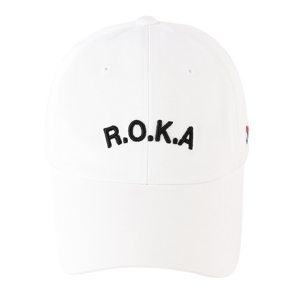 국내제작 ROKA 와펜 레터링 볼캡 대한민국 남자 여자 캡모자 - 상세 이미지 2