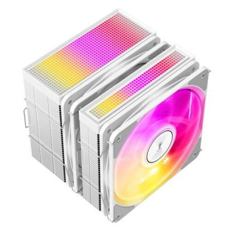 JIUSHARK JF500 Ruby ARGB (화이트) CPU 공랭 쿨러