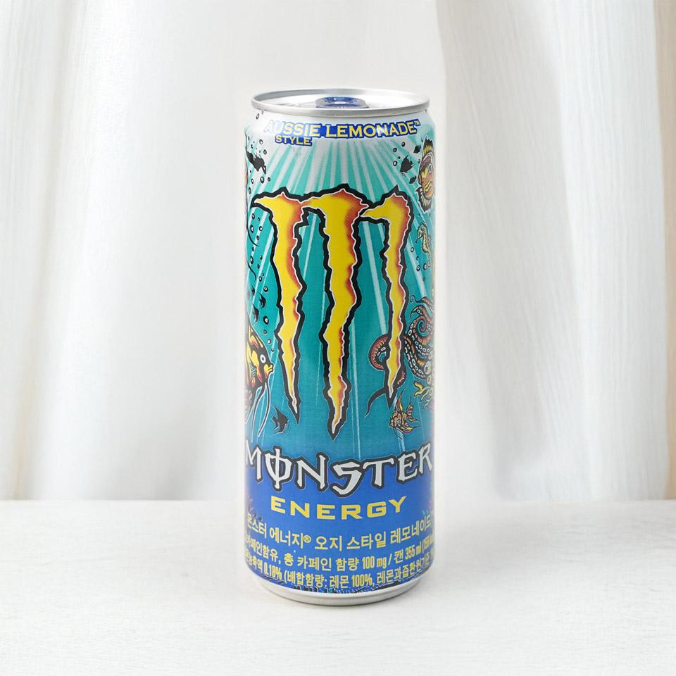 메가마트 몬스터 오지레몬레이드캔 355ml - 상품 이미지